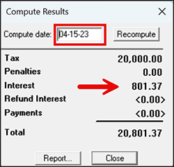 BLOG-Estimated Tax Penalty Calculation (2210/2220)-Compute Results	