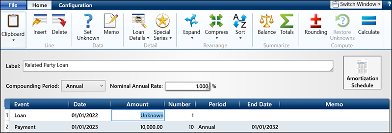 Blog-Calculating Imputed Interest for Related Party Loans-TV6 Example 1